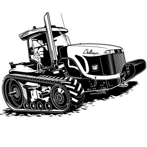 Tractor graphic illustration, graphic artist. illustration of a Tractor in a graphic style