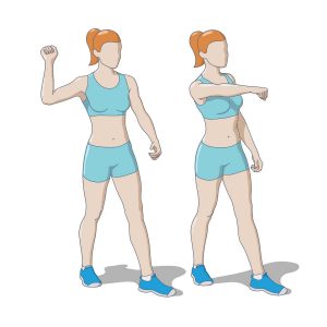 Exercise illustrations illustration of exercise instructions for US market