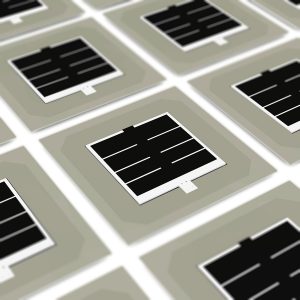 Perovskite solar cell Close-up